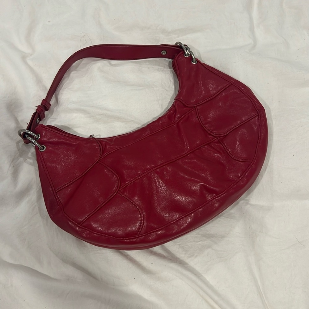 Red Crescent shoulder bag